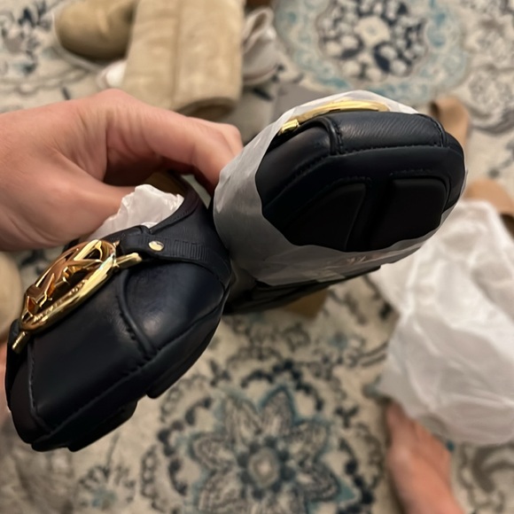 Navy Michael Kors Fulton flats brand new - Picture 5 of 8